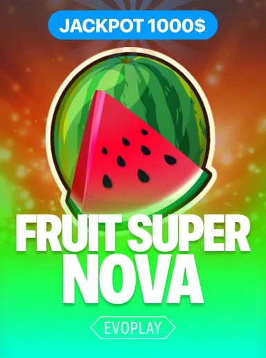 Fruit Super Nova Jackpot – классический слот с прогрессивным джекпотом